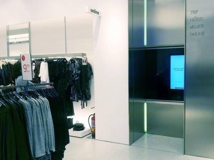 Nuevo servicio de entrega en establecimiento de Zara