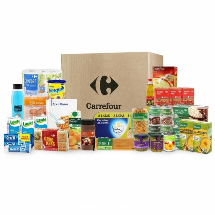 Carrefour: composición y precio de cestas de productos básicos