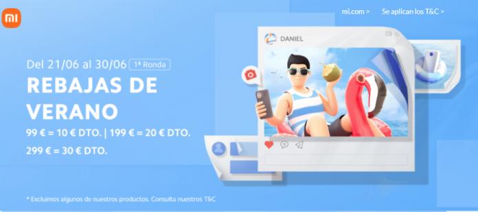 Rebajas de verano Xiaomi
