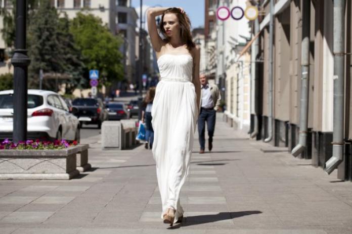 Vestido blanco de Lidl