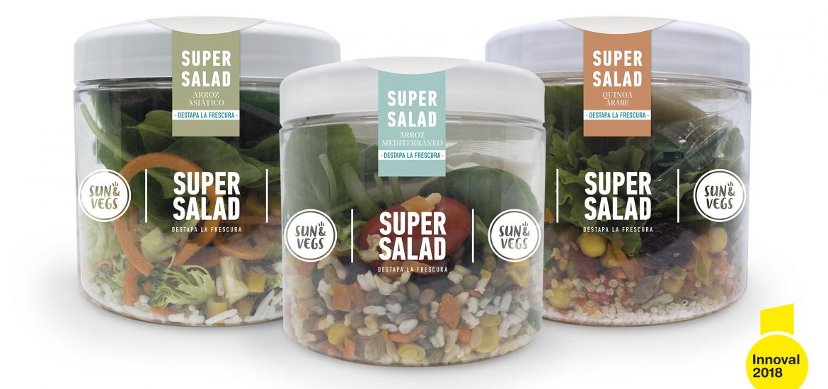 Superensaladas comercializadas en Mercadona