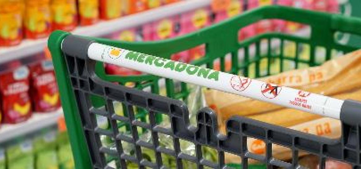 Carro de la compra de Mercadona