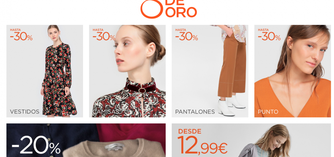 Front page de 8 días de oro de El Corte Inglés