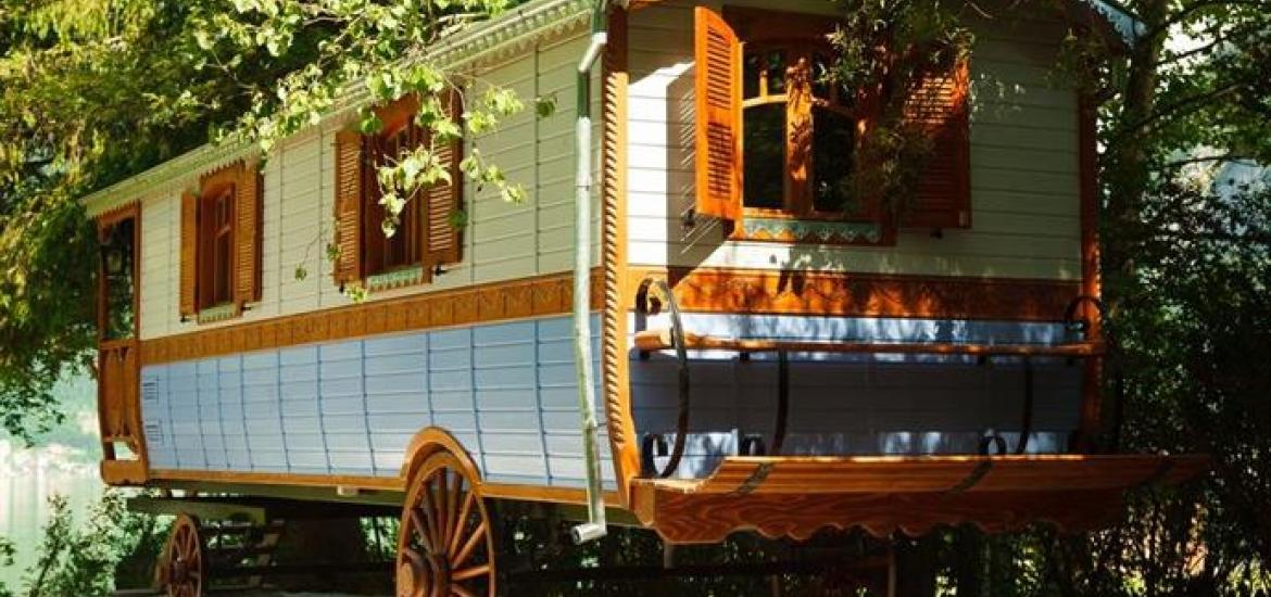 Una singular caravana puede servir como alojamiento en Austria