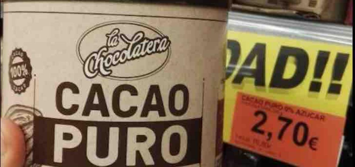Cacao Puro de Mercadona