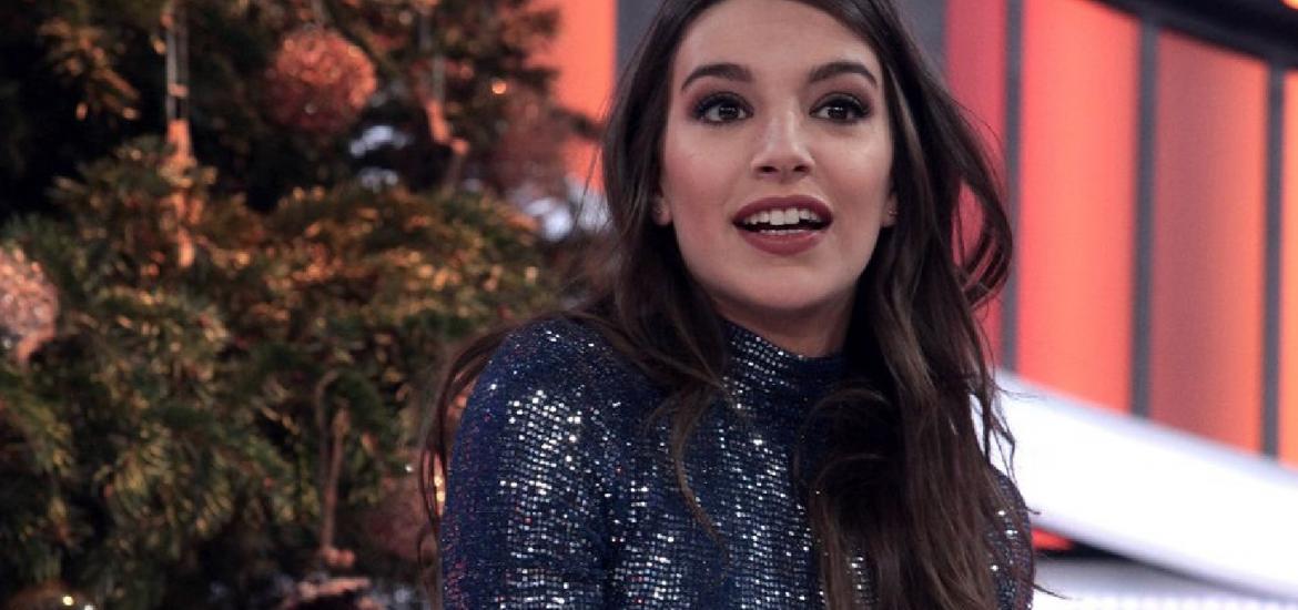 Ana Guerra en la presentación de su nuevo tema Olvídame