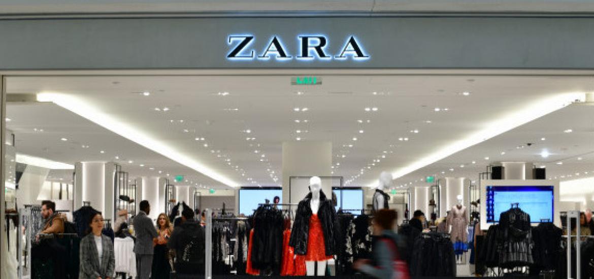 Entrada a una tienda Zara