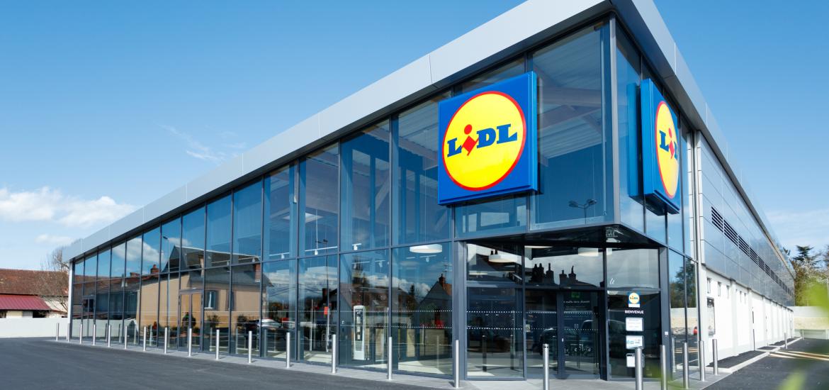 Establecimiento de los supermercados Lidl