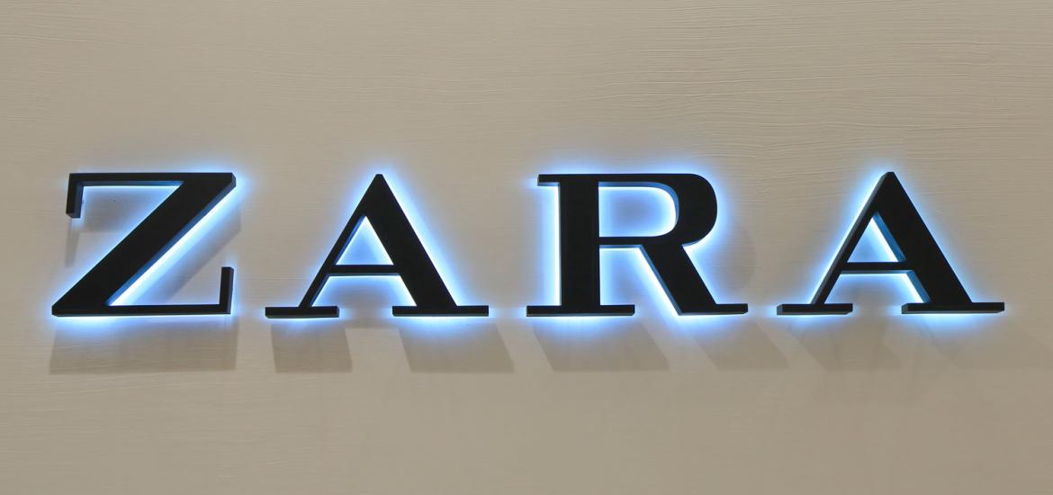 Logo del buque insignia Zara