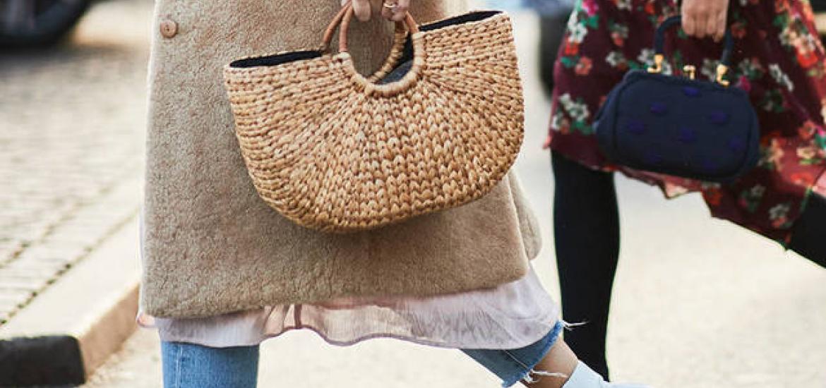 amazon bolsos rafia