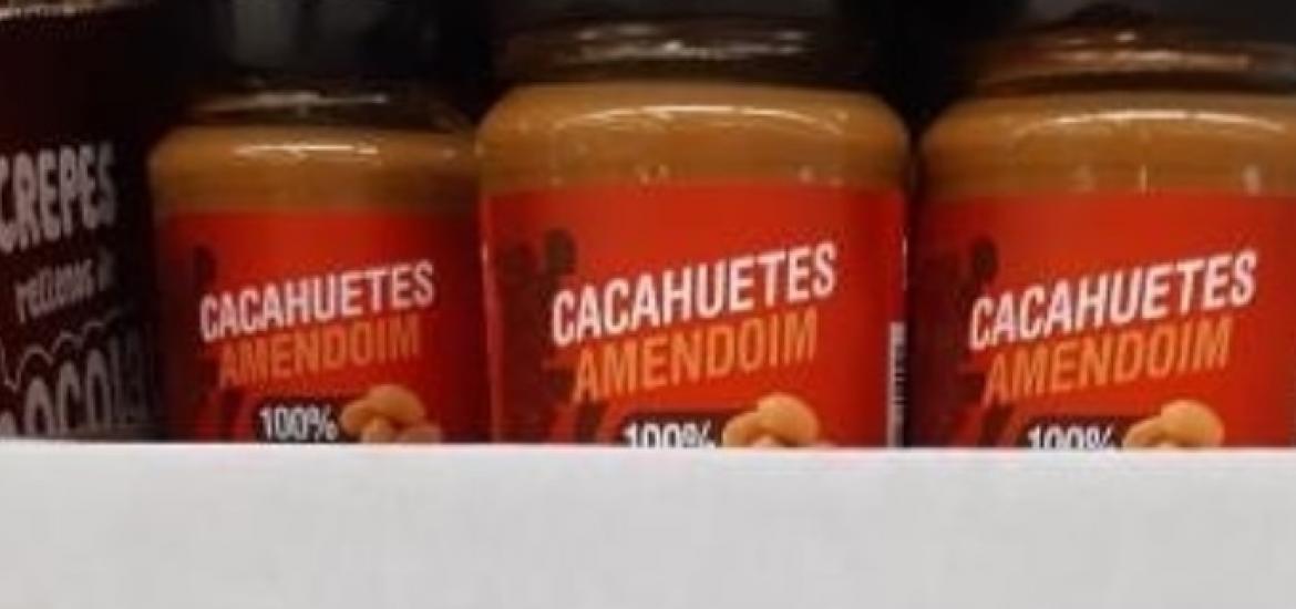 Crema de cacahuete Mercadona