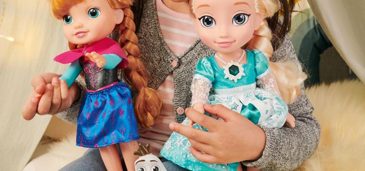 muñecas de elsa y anna grandes
