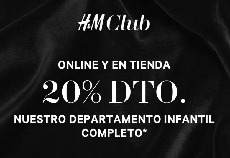Imagen del descuento en H&M