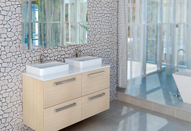 Muebles de baño con 900 euros de descuento en Leroy Merlin