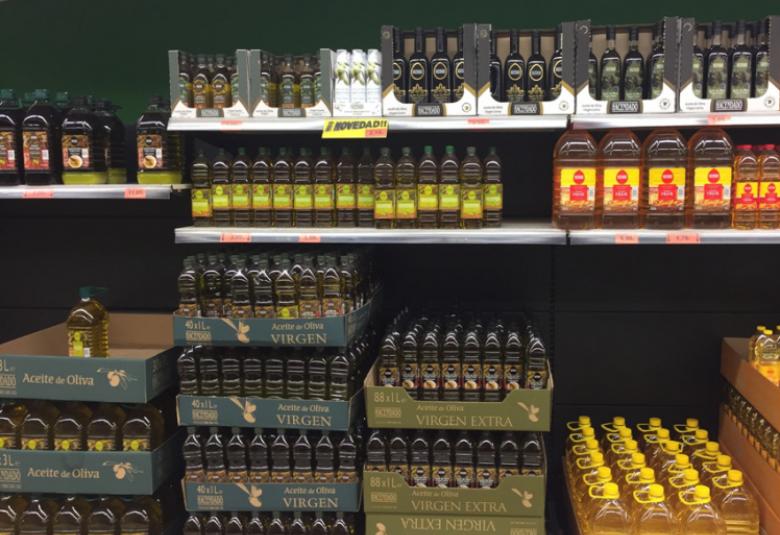 Aceites en Mercadona