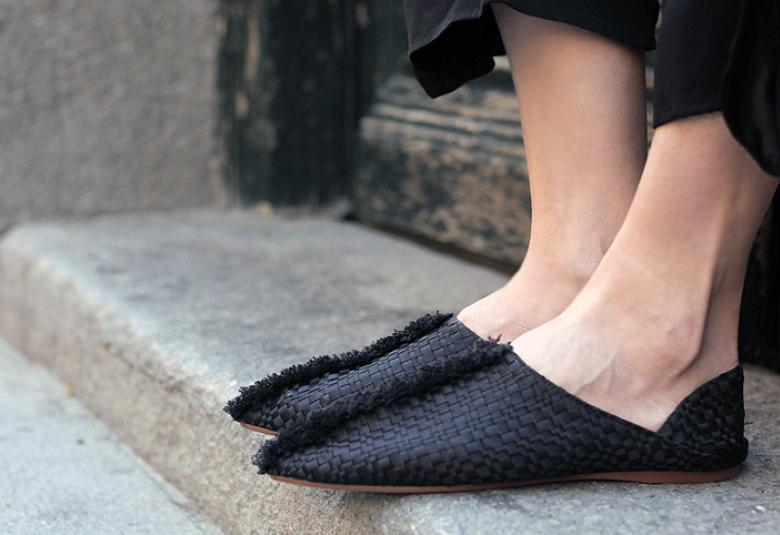 Street style con babuchas