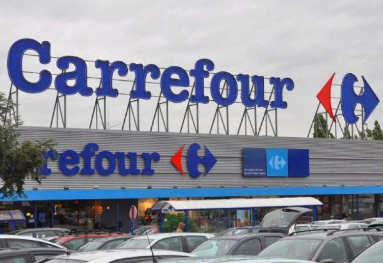 Carrefour: sandalias de yute con tacón