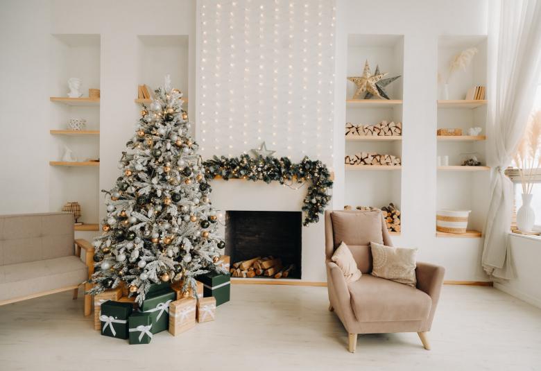 decoración navideña hogar