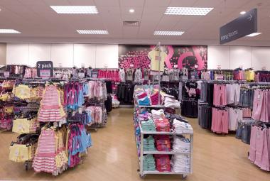 Fotografía de una de las secciones de Primark