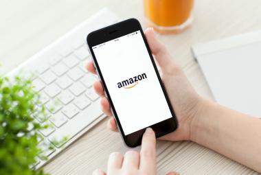 Imagen de un smartphone en la app de Amazon