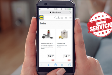 Nuevo sitio web de Lidl Bazar