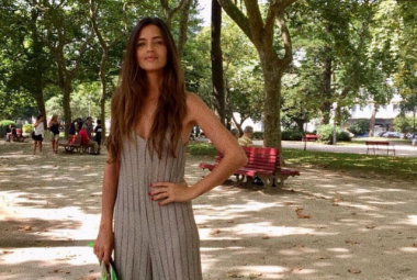 Sara Carbonero luciendo mono de Zara