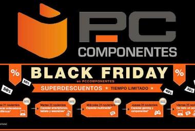 Semana Black Friday en PcComponentes con descuentos de hasta el 60 por ciento