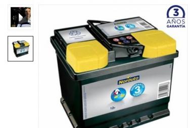 Baterías en Norauto: modelos y precios