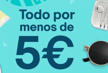 Promoción todo menos de 5 euros