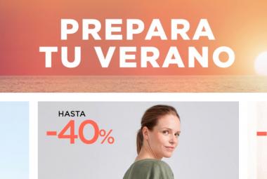 Portada de la web de El Corte Inglés