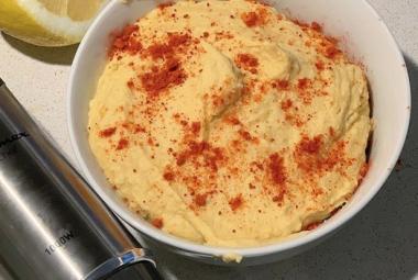 Hummus casero de Carlos Ríos
