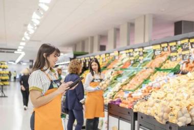 Empleadas de los supermercados Mercadona
