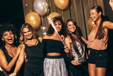 Despedida de soltera en una película 