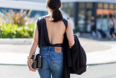 Escote en la espalda