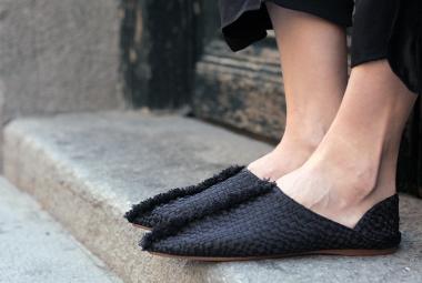 Street style con babuchas