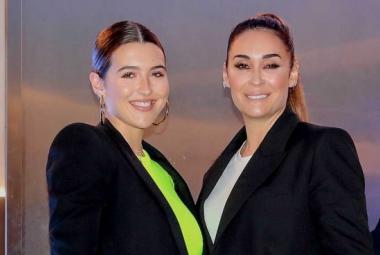 Vicky Martin Berrocal y su hija Alba