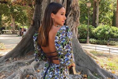 Rocío Osorno luciendo vestido de Asos en Instagram