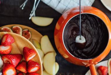 Fondue de chocolate