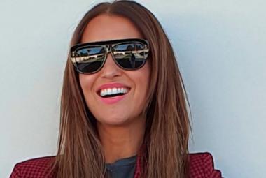 Traje de Paula Echevarría de Stradivarius