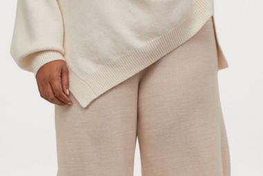 Pantalones de punto H&M