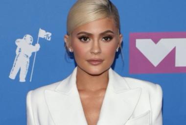 Kylie Jenner en una de sus apariciones públicas