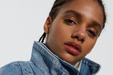 Cazadora vaquera de Pull & Bear años 80´s