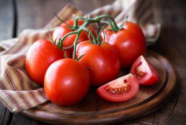 Tomates en la cocina