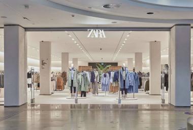 pantalones con cuadros vichy en Zara