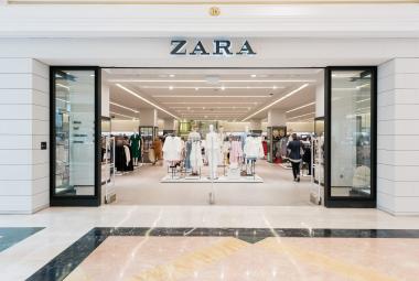 Zara: vestido de flores