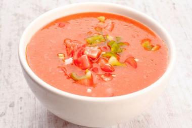 Lidl: gazpacho con tomate rosa de Pepa Muñoz