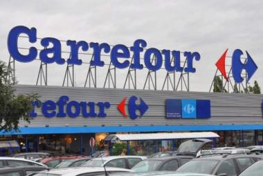 Carrefour: sandalias de yute con tacón